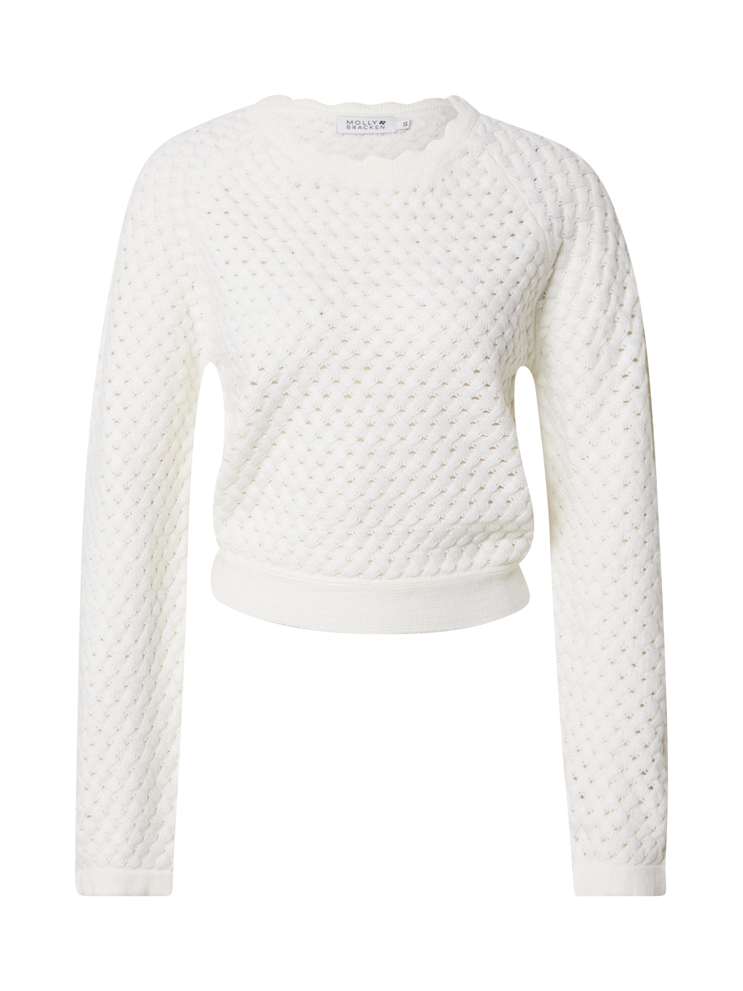 Molly Bracken Womens SL568P19WHITE White Cotton T-Shirt Molly Bracken Womens SL568P19WHITE White Cotton T-Shirt